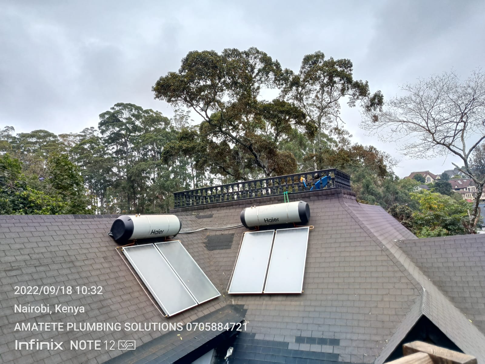 Amatete Plumbing Solutions solar water heating in Nairobi
